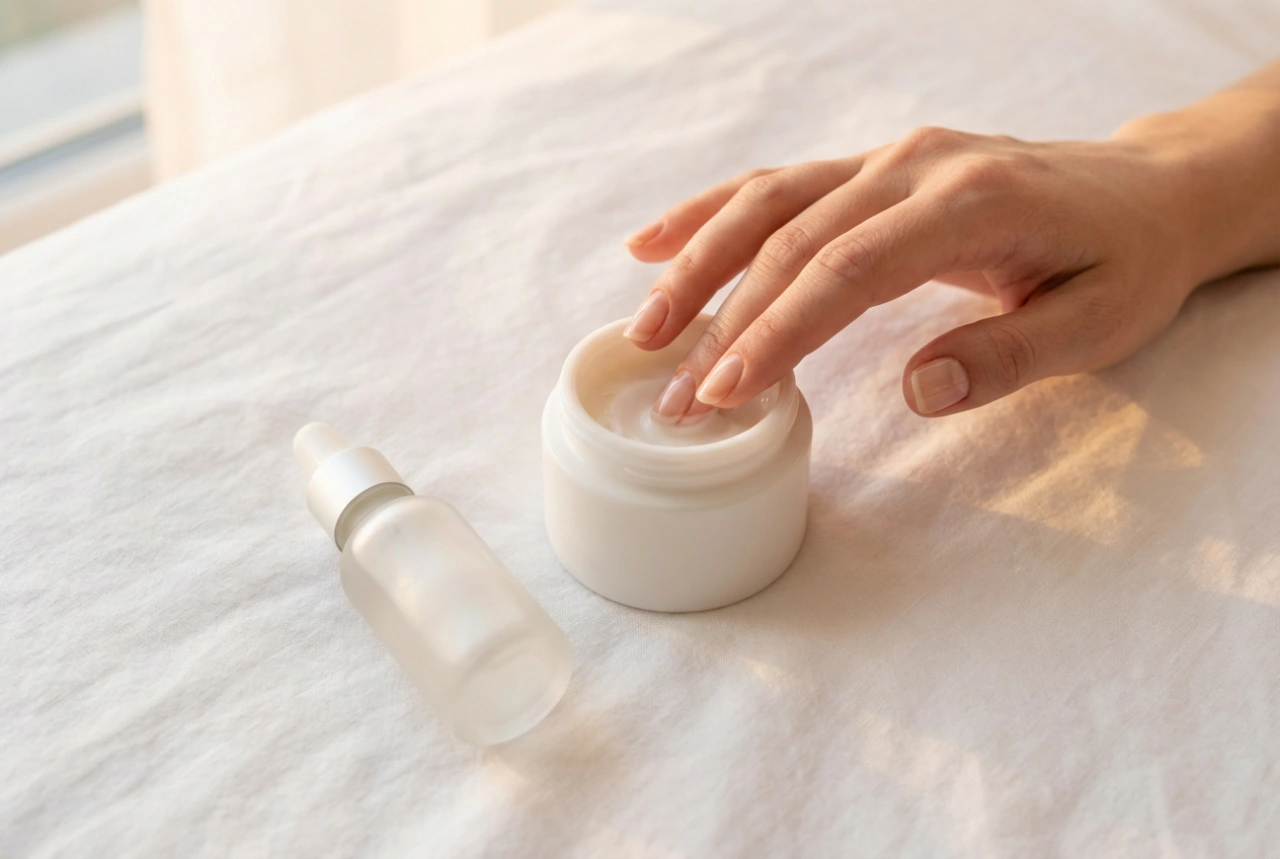 Crema de noapte hidratantă: cum să o alegi, să o aplici și să o combini cu un ser