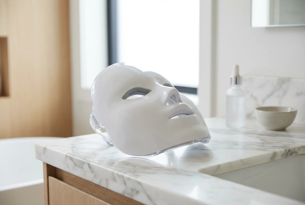 Masca facială cu LED: utilizare sigură și plan de sesiune acasă