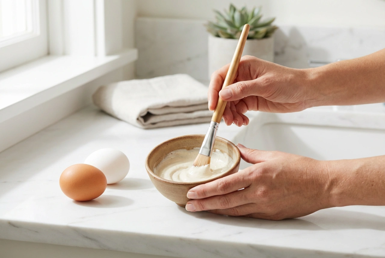 Are sens o mască cu albuș de ou pentru riduri: aplicare și tehnică