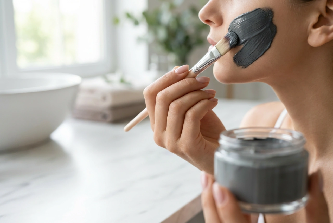 Mască purificatoare cu cărbune activ: utilizare