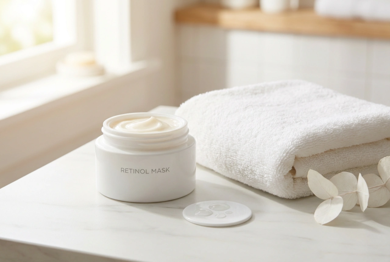 Mască cu retinol: utilizare sigură și îngrijirea pielii după aplicare