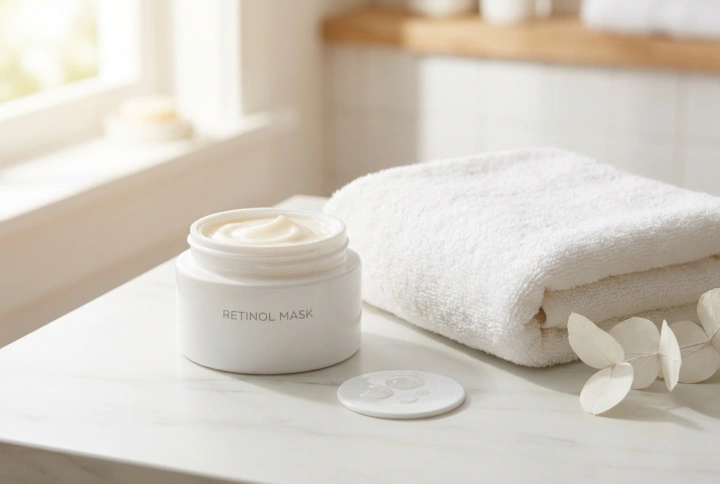 Mască cu retinol: utilizare sigură și îngrijirea pielii după aplicare