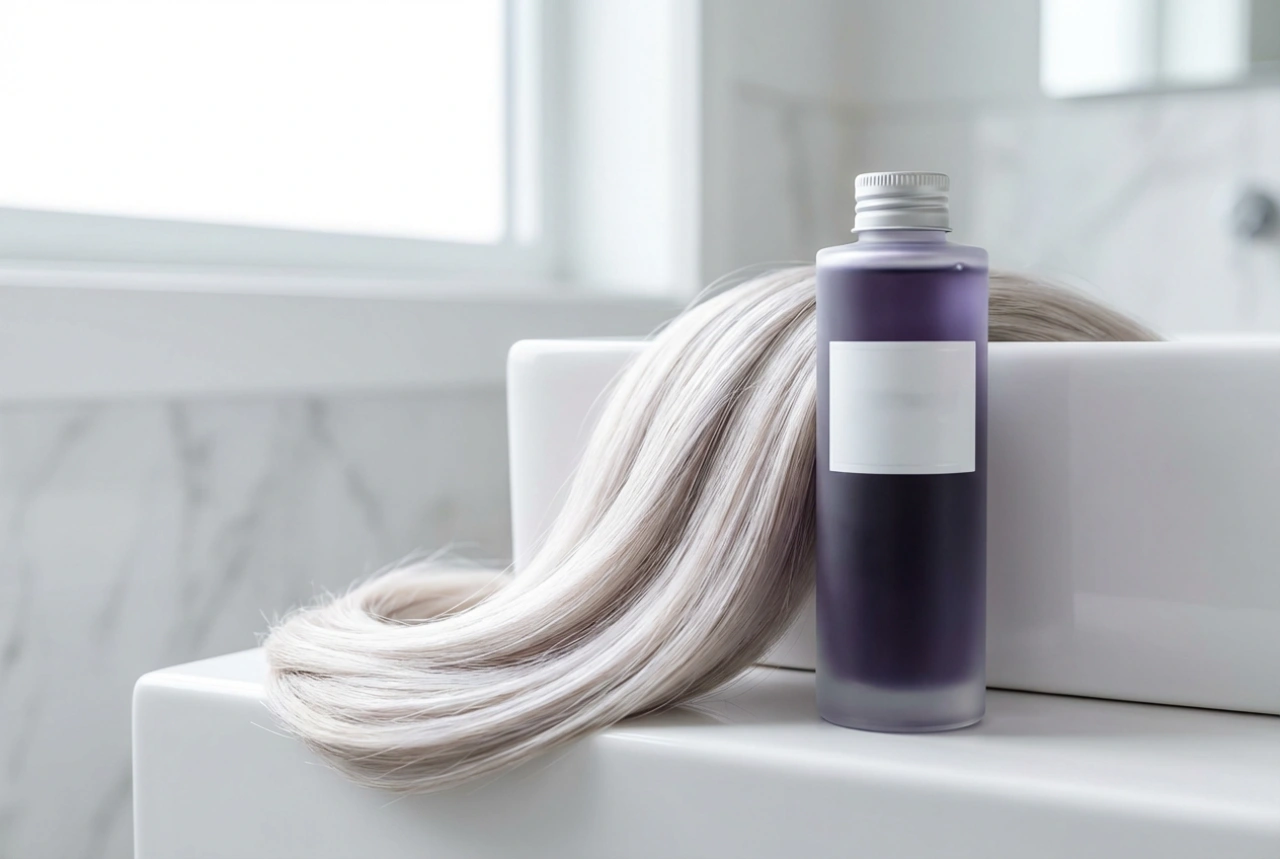 Cum să folosești corect șamponul nuanțator pentru un blond rece și strălucitor