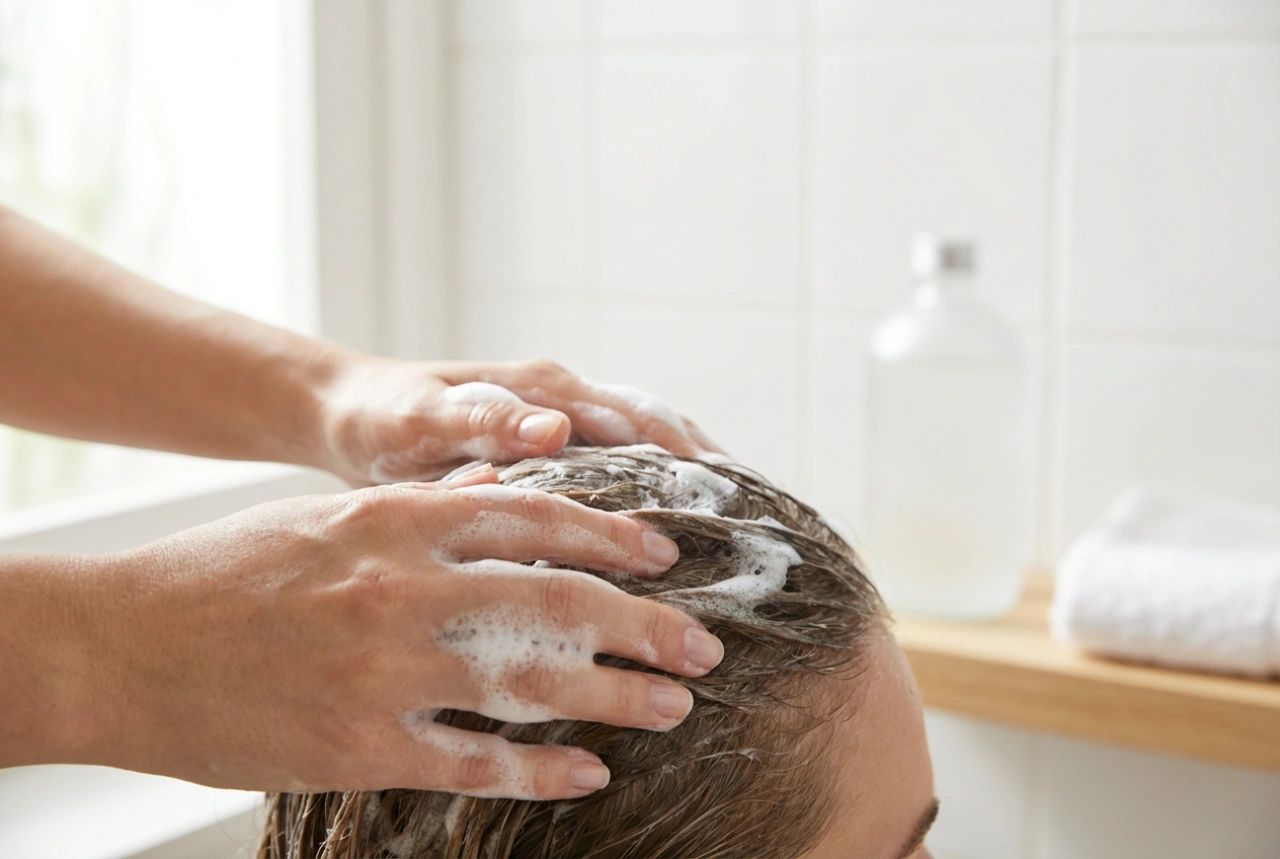 Curățare profundă: șamponul purificator pentru scalp, pas cu pas