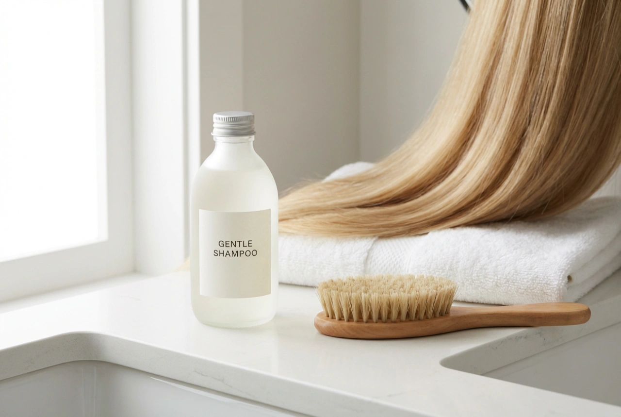Îngrijirea Părului După Tratamentul cu Keratină: Șampon și Curățare Delicată