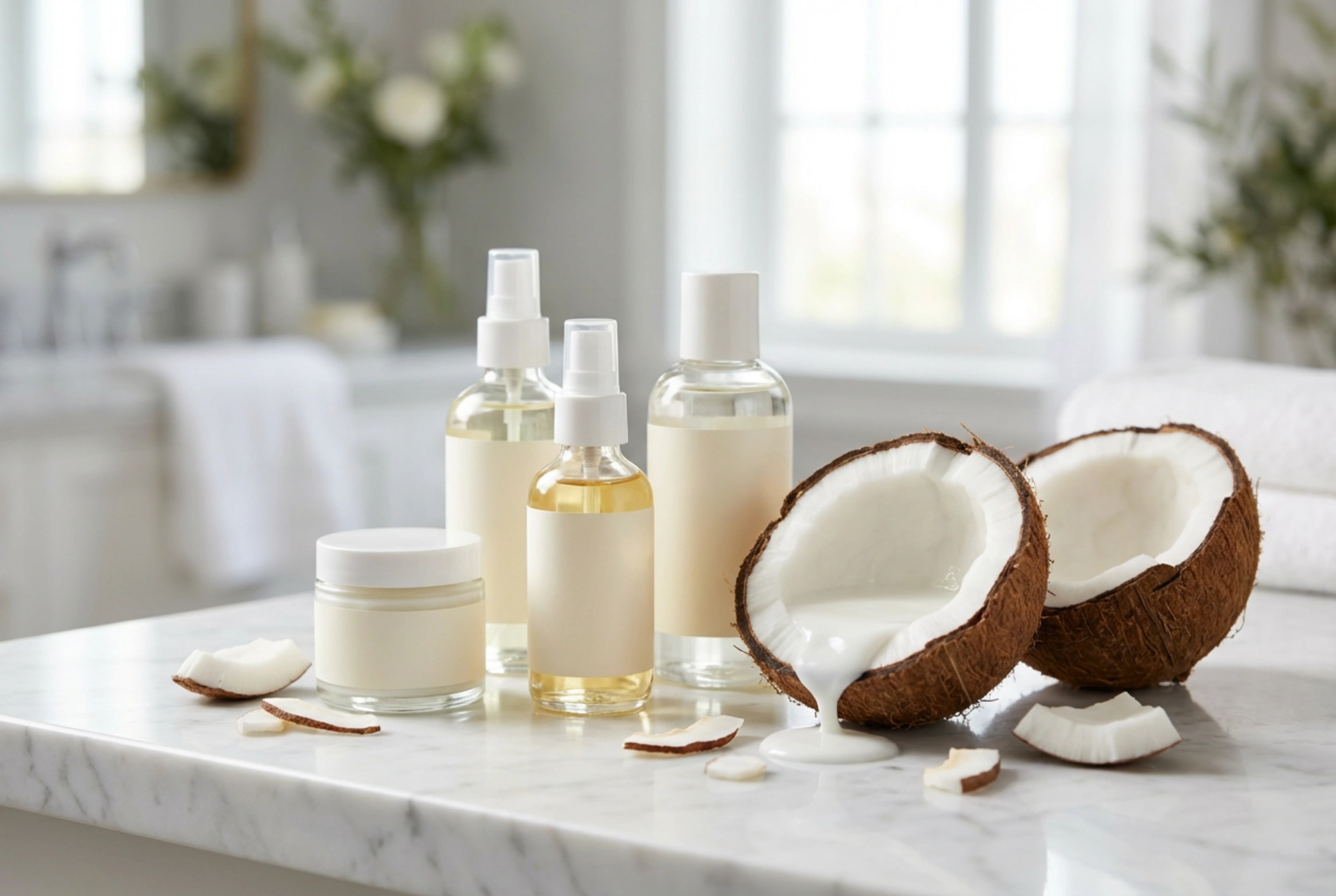 Șamponul cu nucă de cocos și spălarea capilară cu cocos: cui se potrivește și cum se folosește