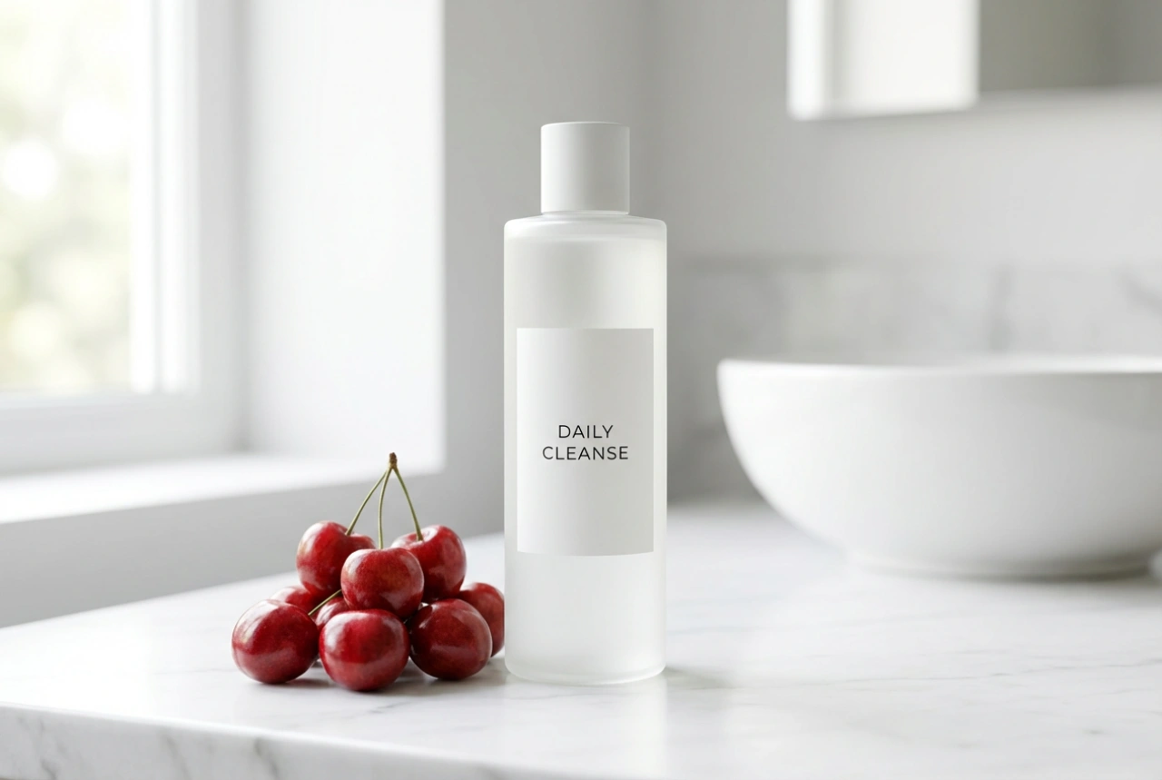 Șampon cu cireșe: parfum proaspăt și curățare eficientă fără a încărca părul