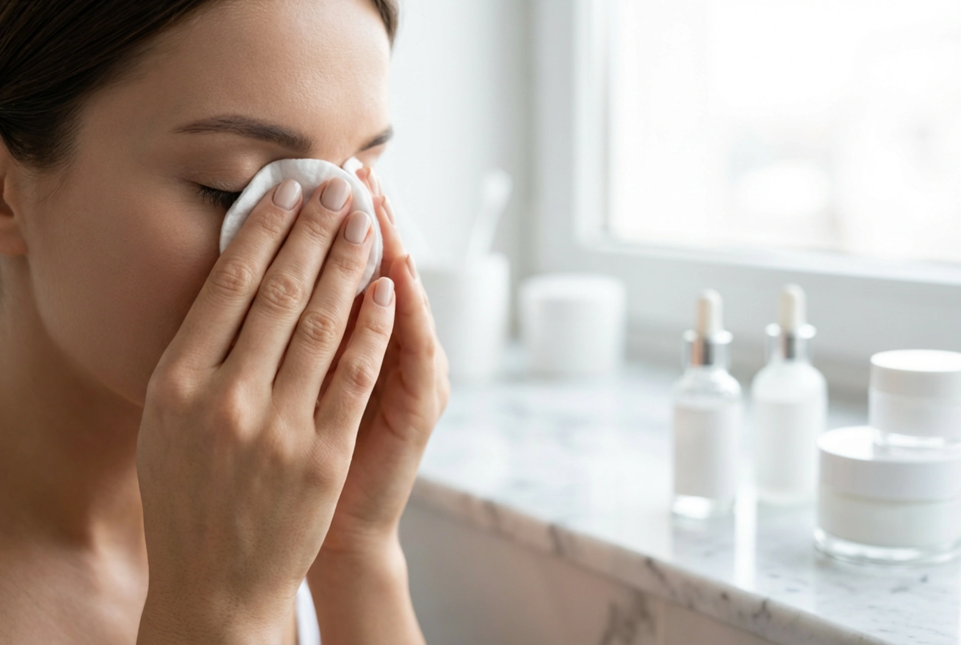 Cum se folosește demachiantul de ochi: menținerea și curățarea finală