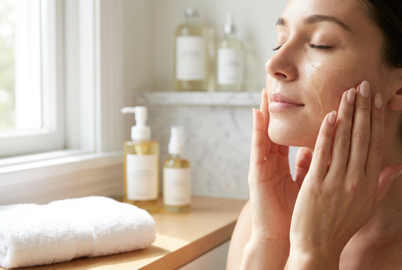 Uleiul coreean de demachiere în curățarea în doi pași: cum se utilizează