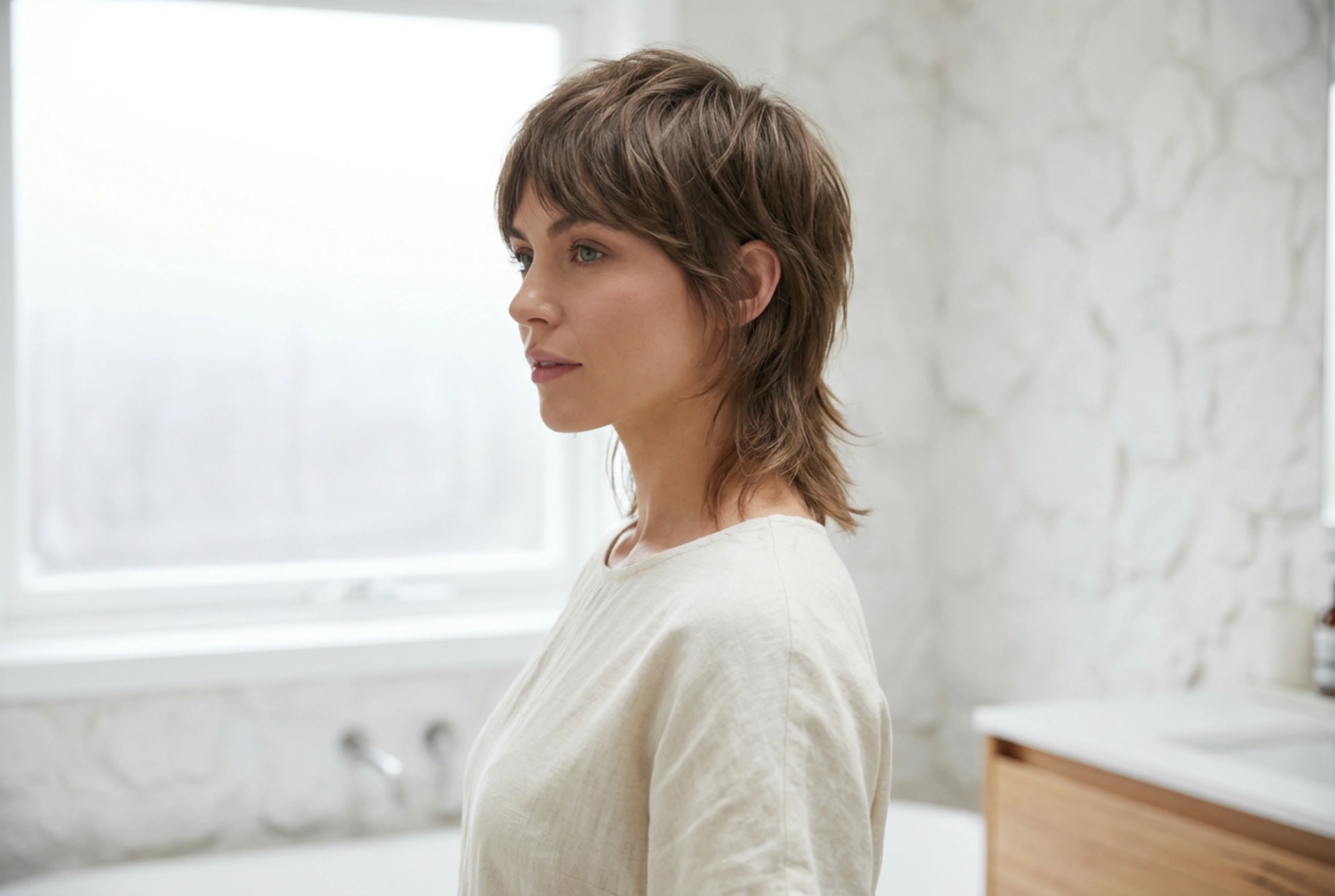 Tunsoarea mullet în versiune modernă: stilizare, textură și fixare
