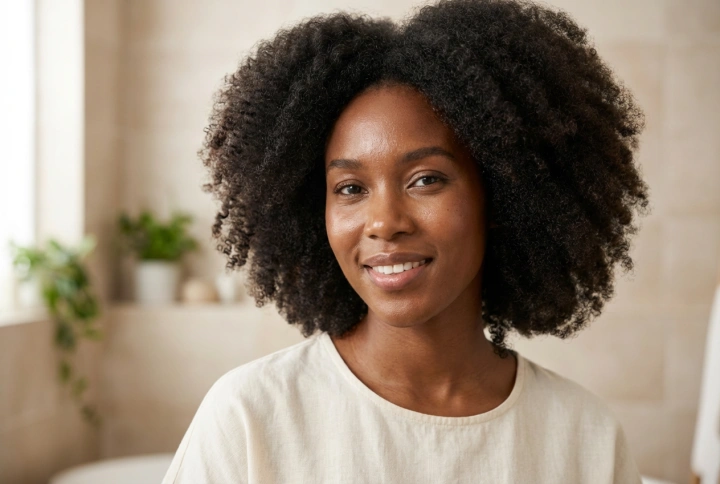 Coafura afro de zi cu zi: definirea buclelor, volum, fixare