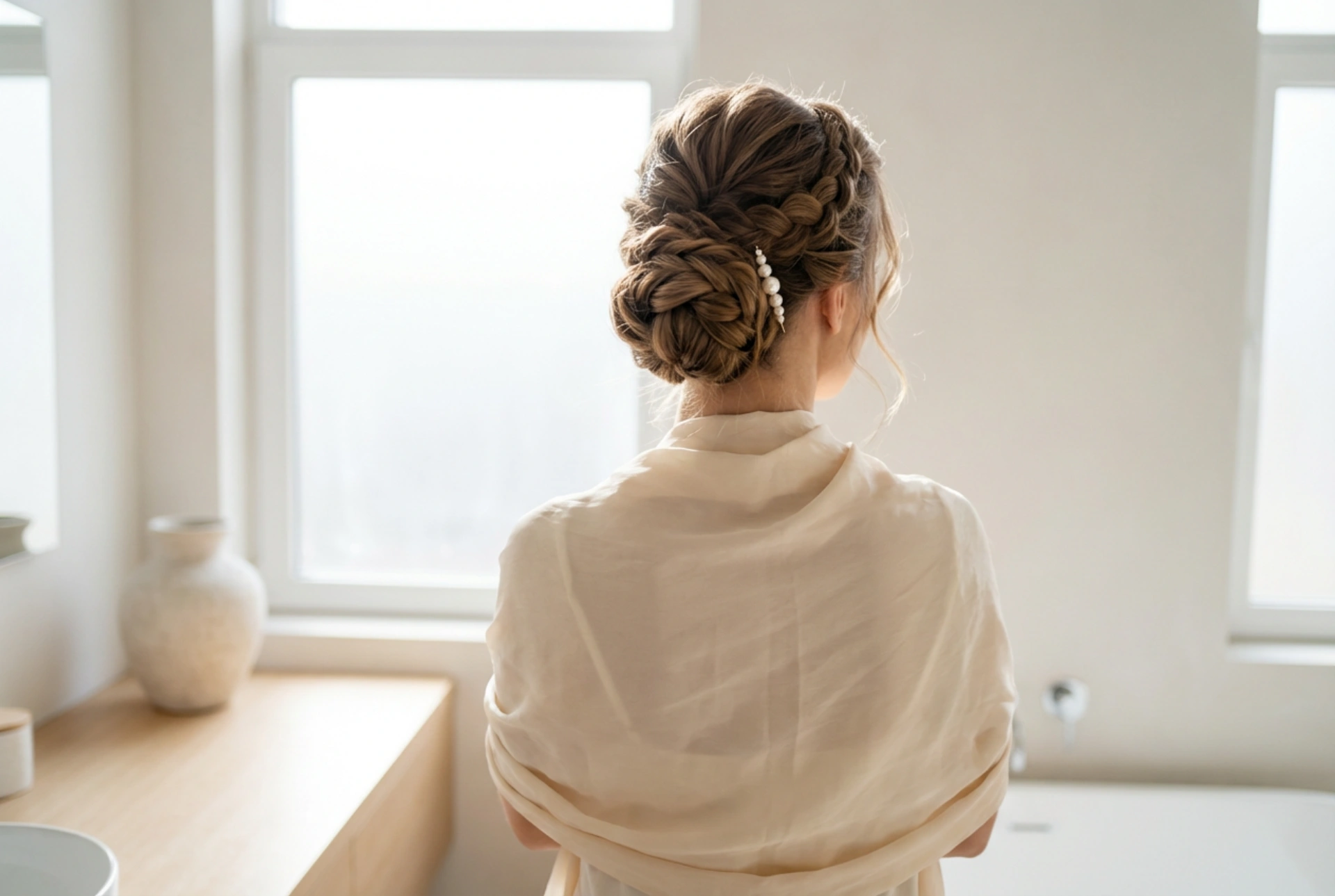 Coafuri pentru o rochie lungă de nuntă: cocuri elegante, bucle și semi-coafuri