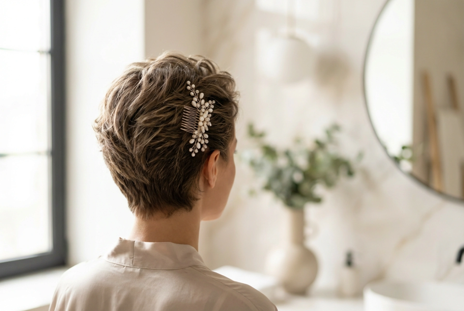 De la păr scurt la o coafură de nuntă elegantă: Ghid pentru un look festiv deosebit