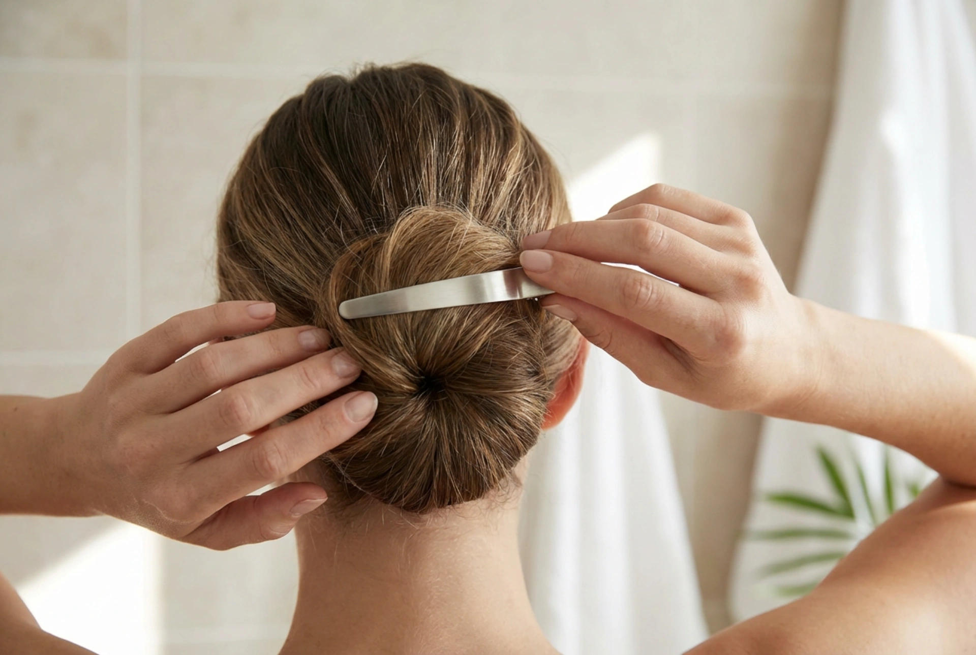 Prindere sigură: coafuri elegante cu agrafe și updo-uri simple