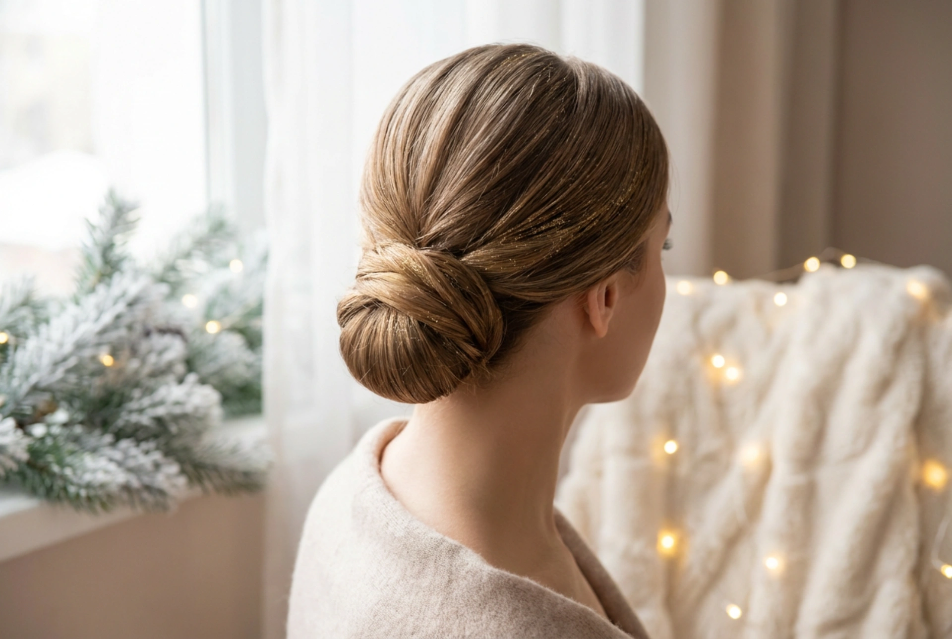Sărbători elegante: coafuri festive și aranjamente rapide pe care le poți realiza acasă