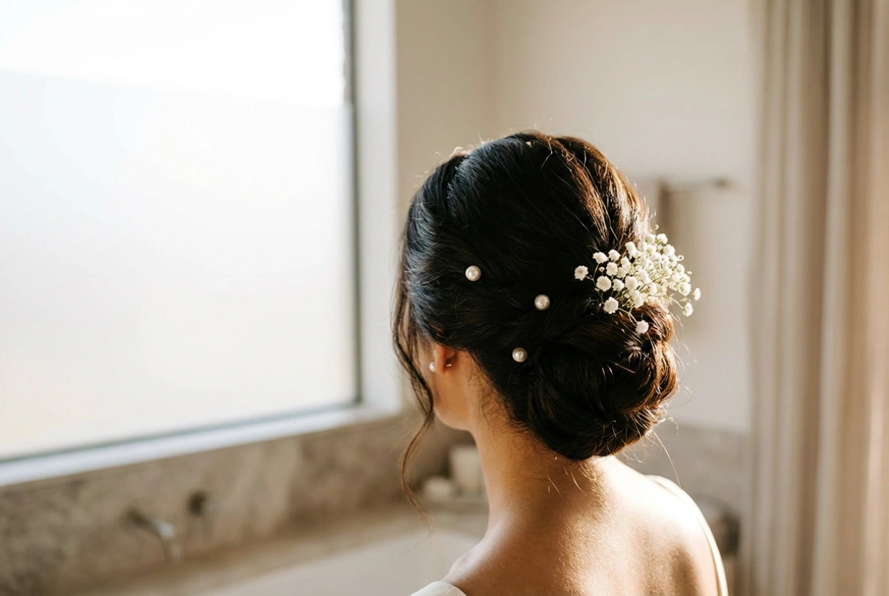Coafuri de mireasă: cocul clasic, buclele romantice și accesorii elegante