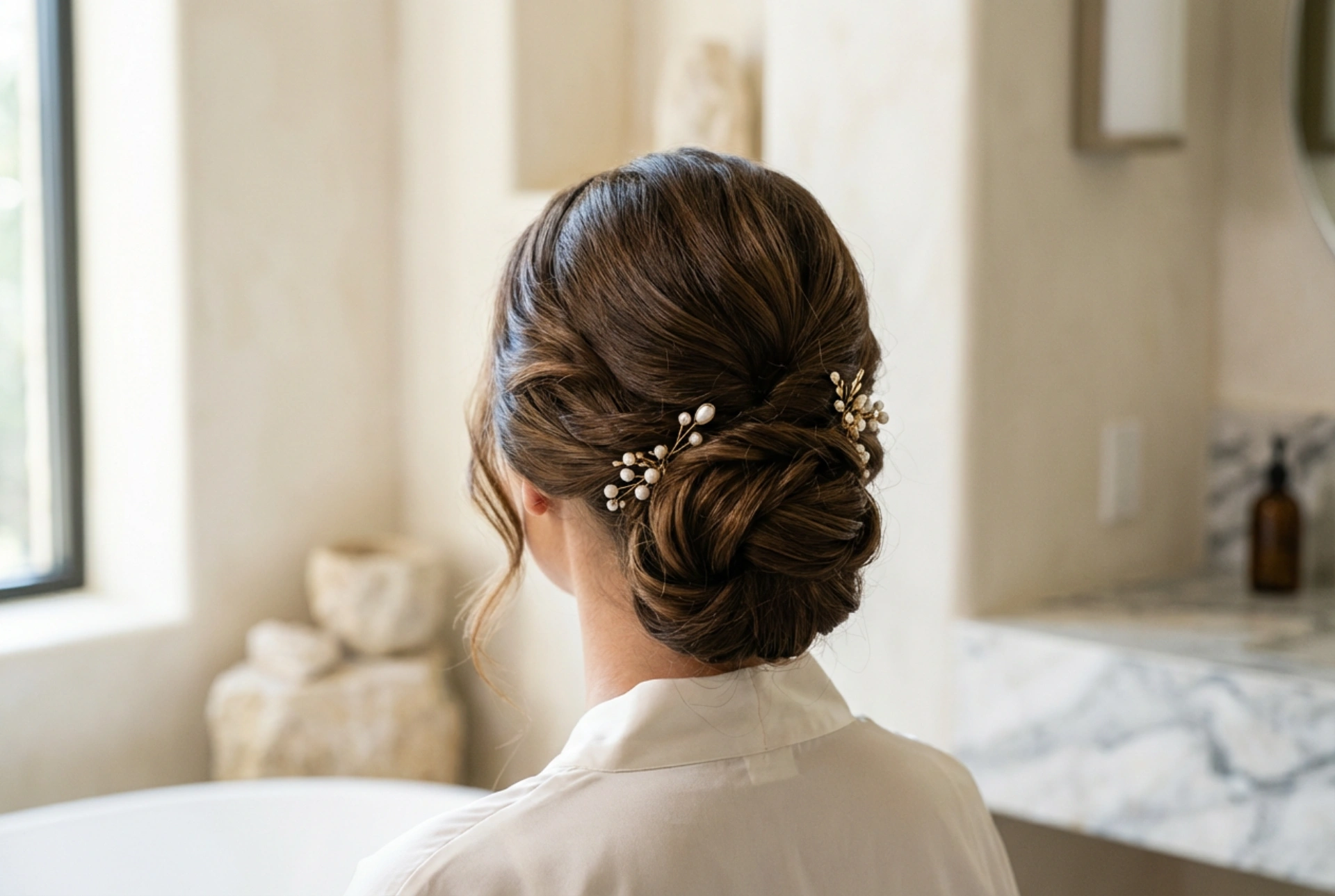 Coafură elegantă pentru nuntă: pas cu pas, fără coafor