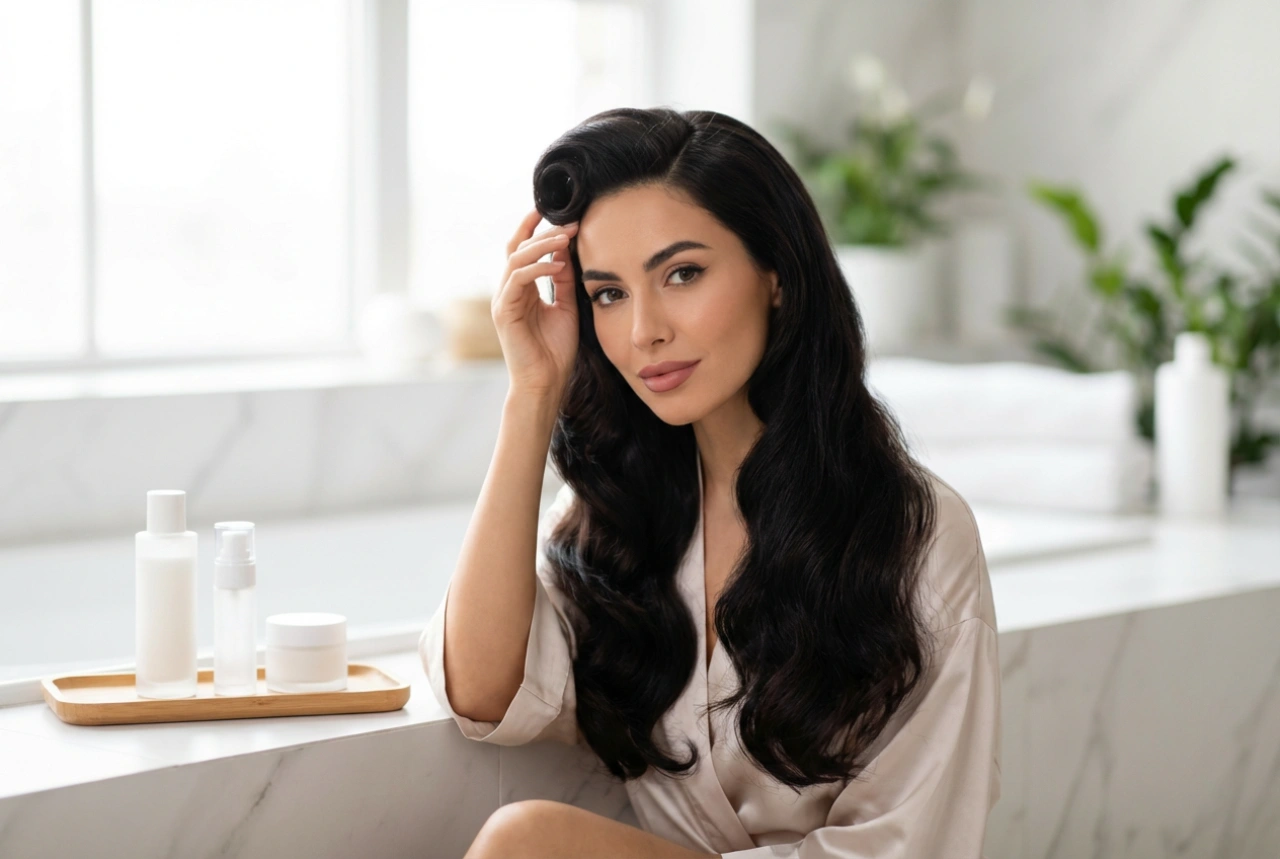 Coafuri anii '50 pentru păr lung: Bucle, victory rolls și cocuri elegante
