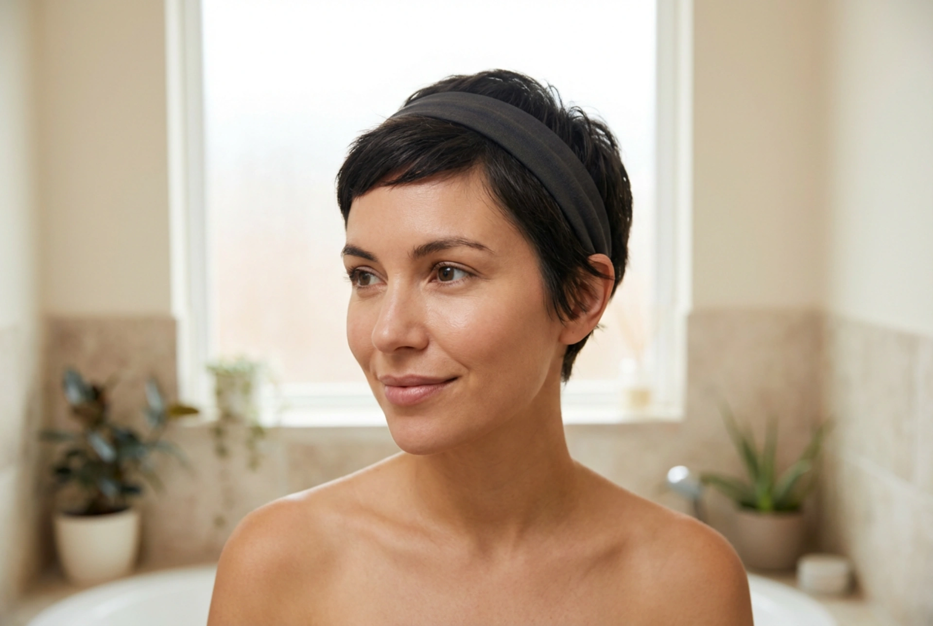 Coafuri anii '90 pentru păr scurt: pixie, mini-cocuri și bentițe