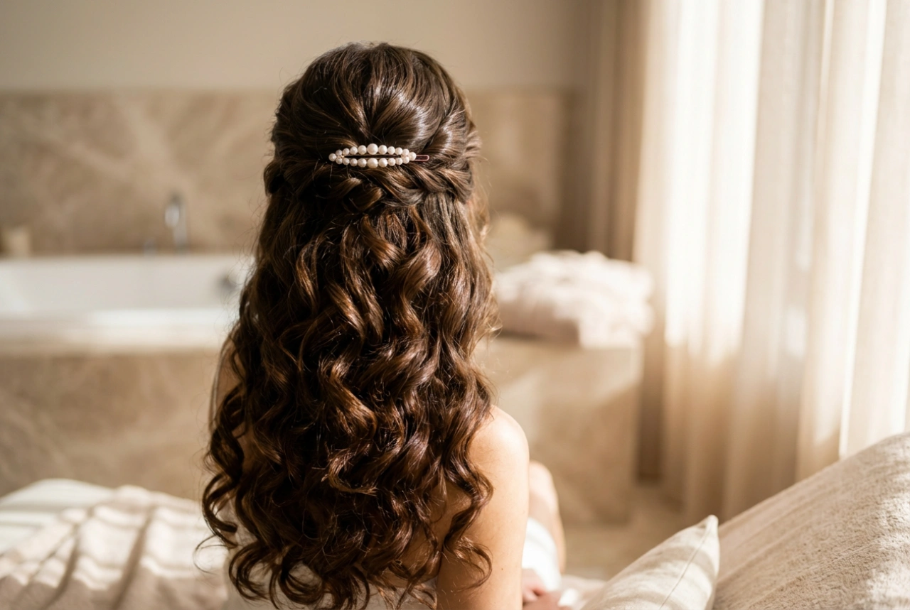 Bucle pentru nuntă: coafuri pas cu pas, elegante și rezistente