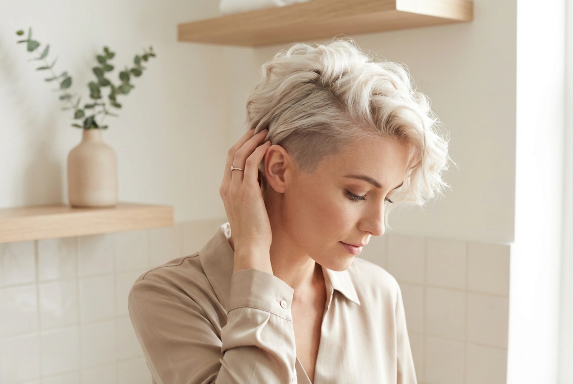 Coafuri cu părțile laterale rase: cum să stilizezi partea de sus și să îngrijești marginile