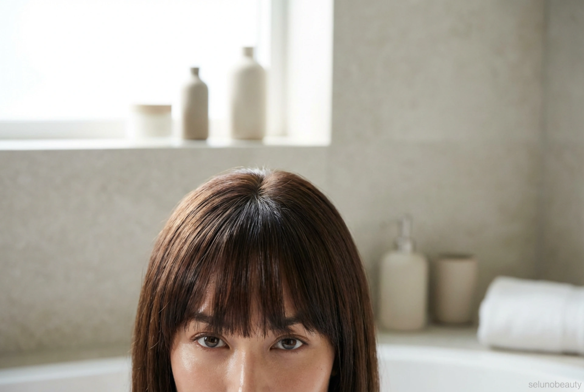 Breton drept filat: finisaj neted și volum la rădăcină