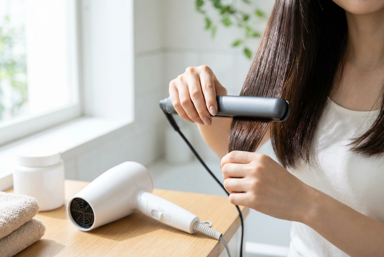 Uscătorul și placa în duet: Plan de styling pentru o strălucire sănătoasă