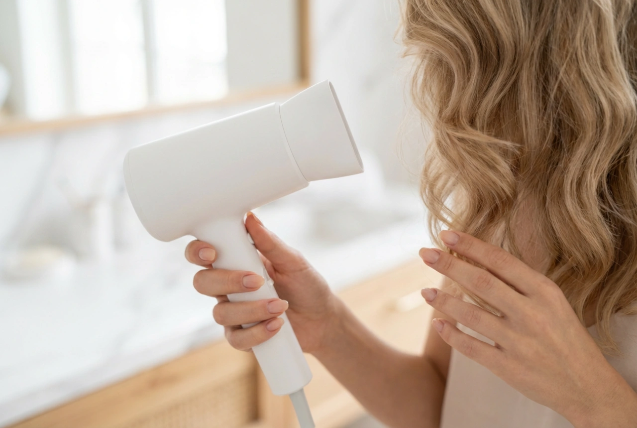 Uscător de păr ușor: confort la uscare fără a suprasolicita încheietura mâinii