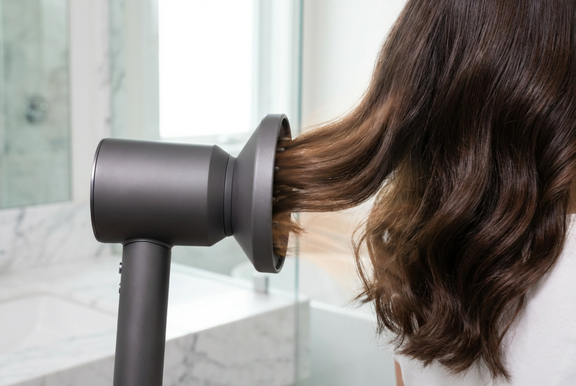 Uscător de păr puternic: uscare rapidă fără a supraîncălzi firele de păr