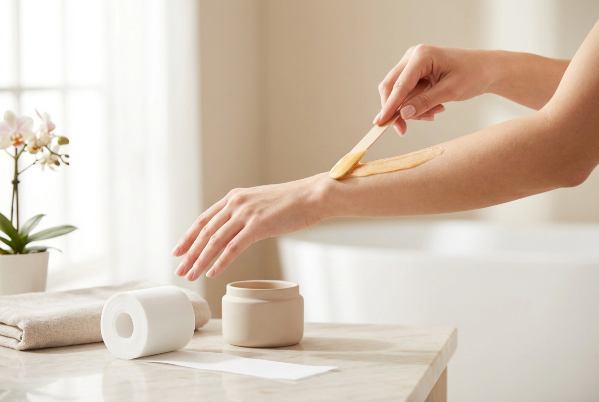 Ceara moale pentru epilare: când merită, cum se aplică și se îndepărtează