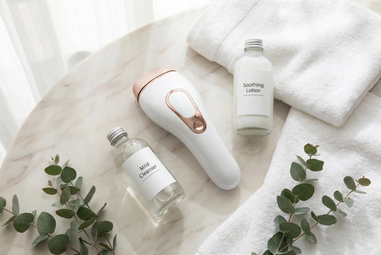 Epilarea cu lumină pulsată acasă: pregătirea pielii, planificarea ședințelor și îngrijirea ulterioară