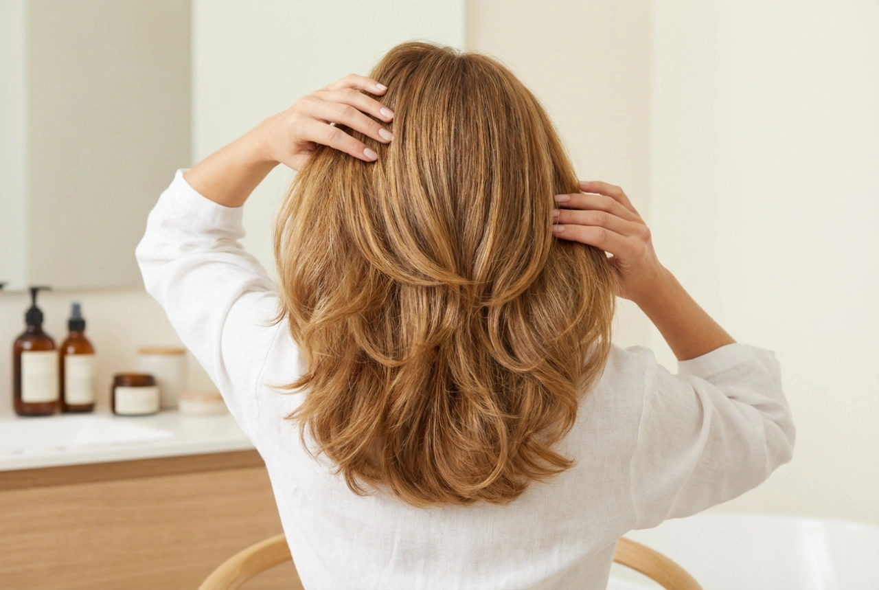 Părul tuns în scări: coafare, volum și îngrijire