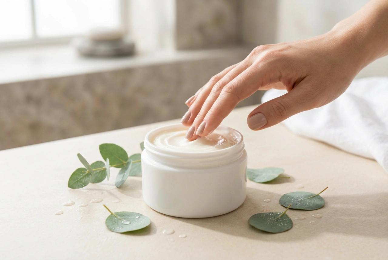 Balsam intens hidratant: maximum de calmare pas cu pas