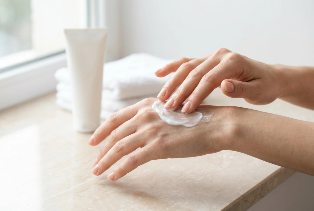 Mâini foarte uscate: cum alegem și cum aplicăm corect crema de mâini