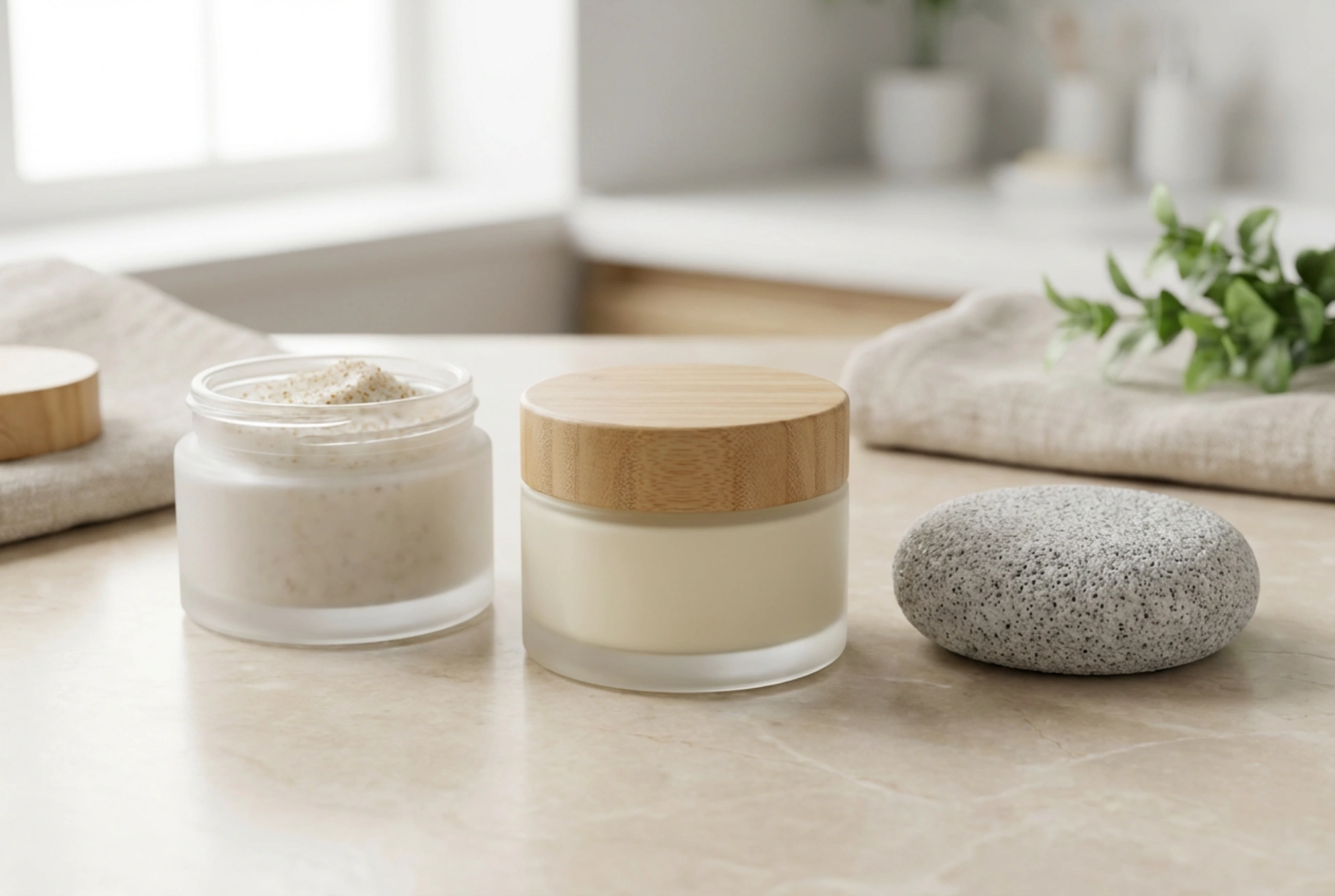 Crema cu uree pentru călcâie: cum să o combini cu peelingul și piatra ponce