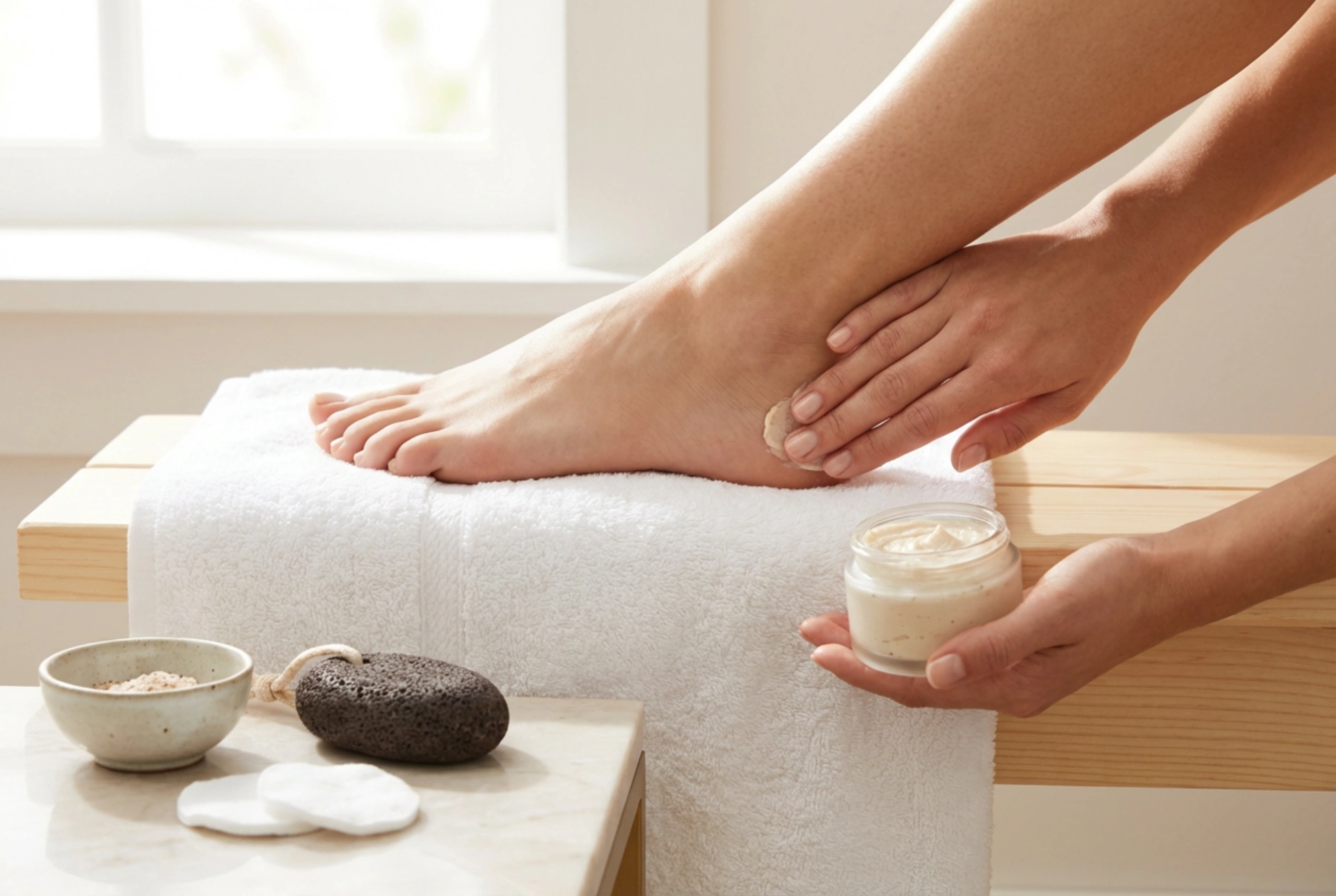 Mască exfoliantă pentru picioare: pregătirea pielii și utilizarea în siguranță