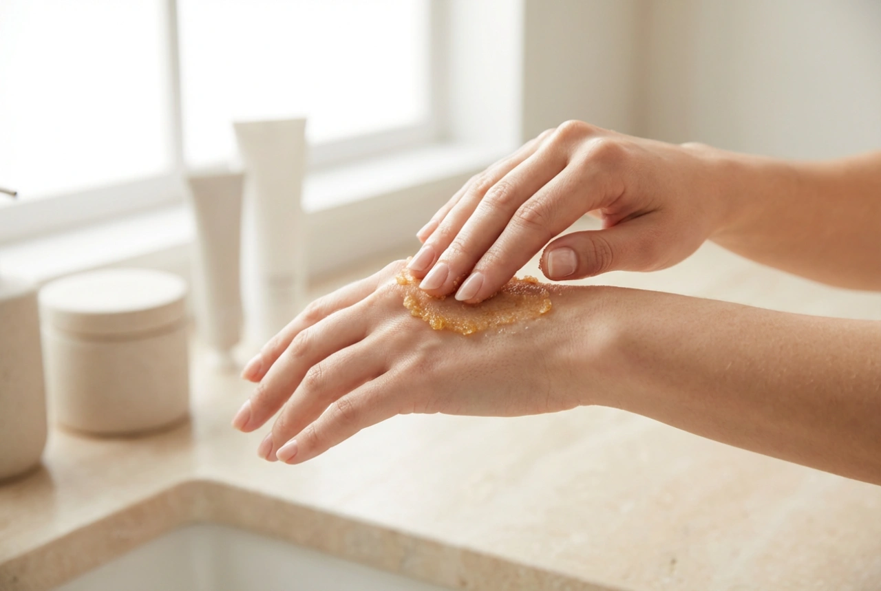Peeling pentru mâini: tehnica de masaj, frecvența și îngrijirea ulterioară