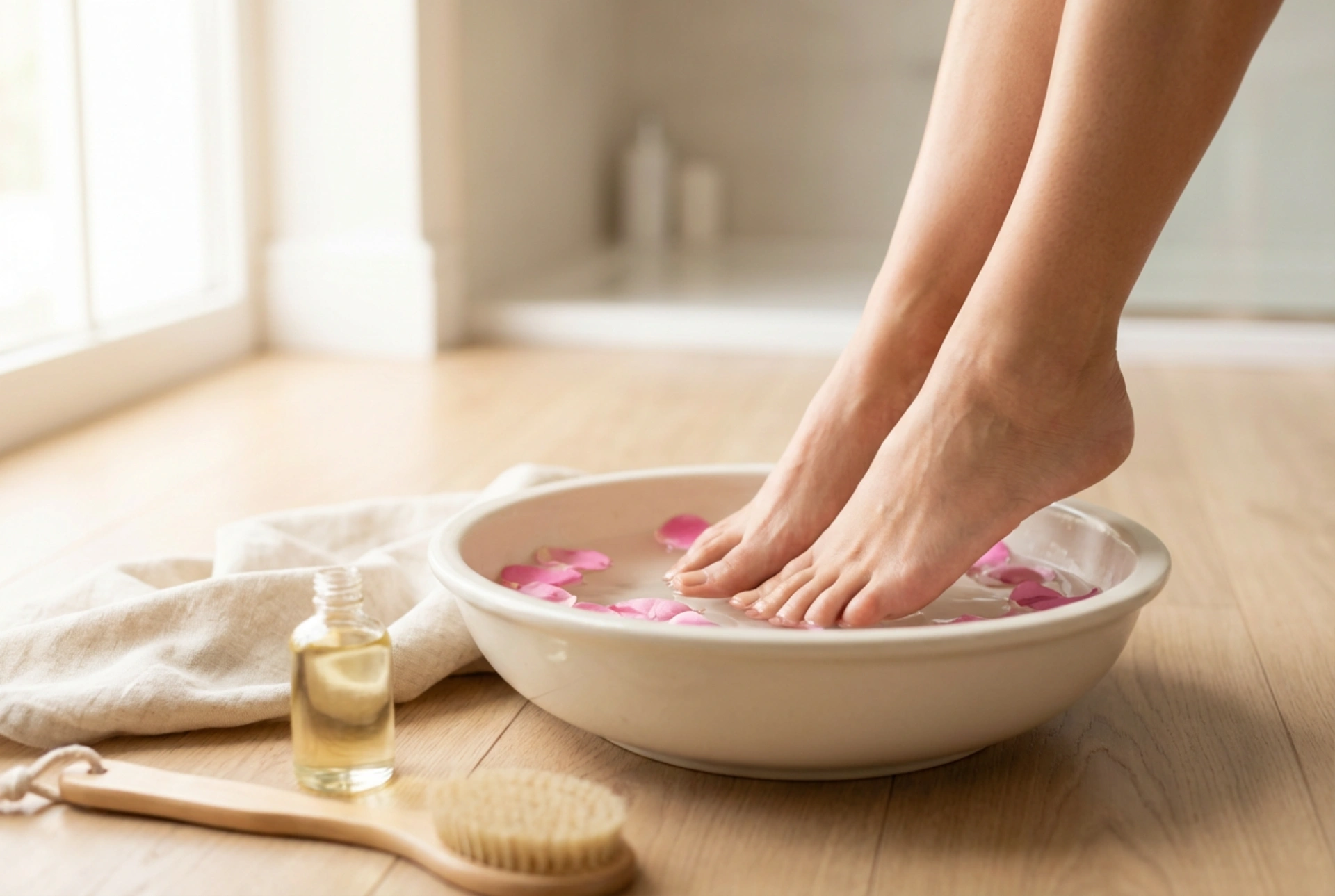 Relaxare pentru picioare acasă: spa pentru picioare la domiciliu pas cu pas