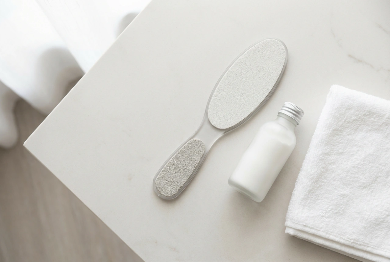 Pila pentru călcâie: cum să alegi granulația potrivită și să o folosești fără iritații