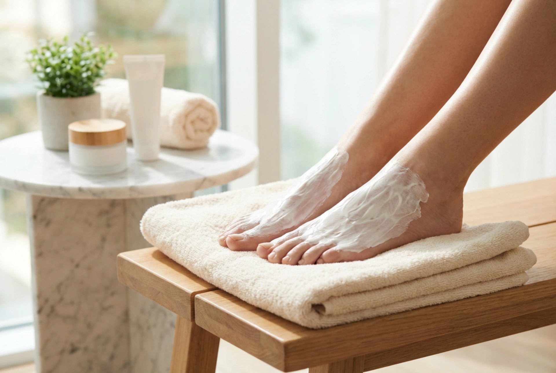 Mască de picioare: hidratare, regenerare și cum să-i sporești eficacitatea