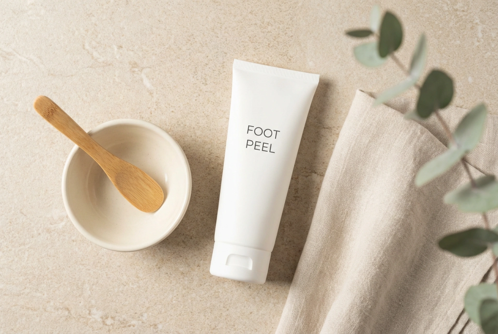 Peeling enzimatic pentru picioare: exfoliere delicată pas cu pas
