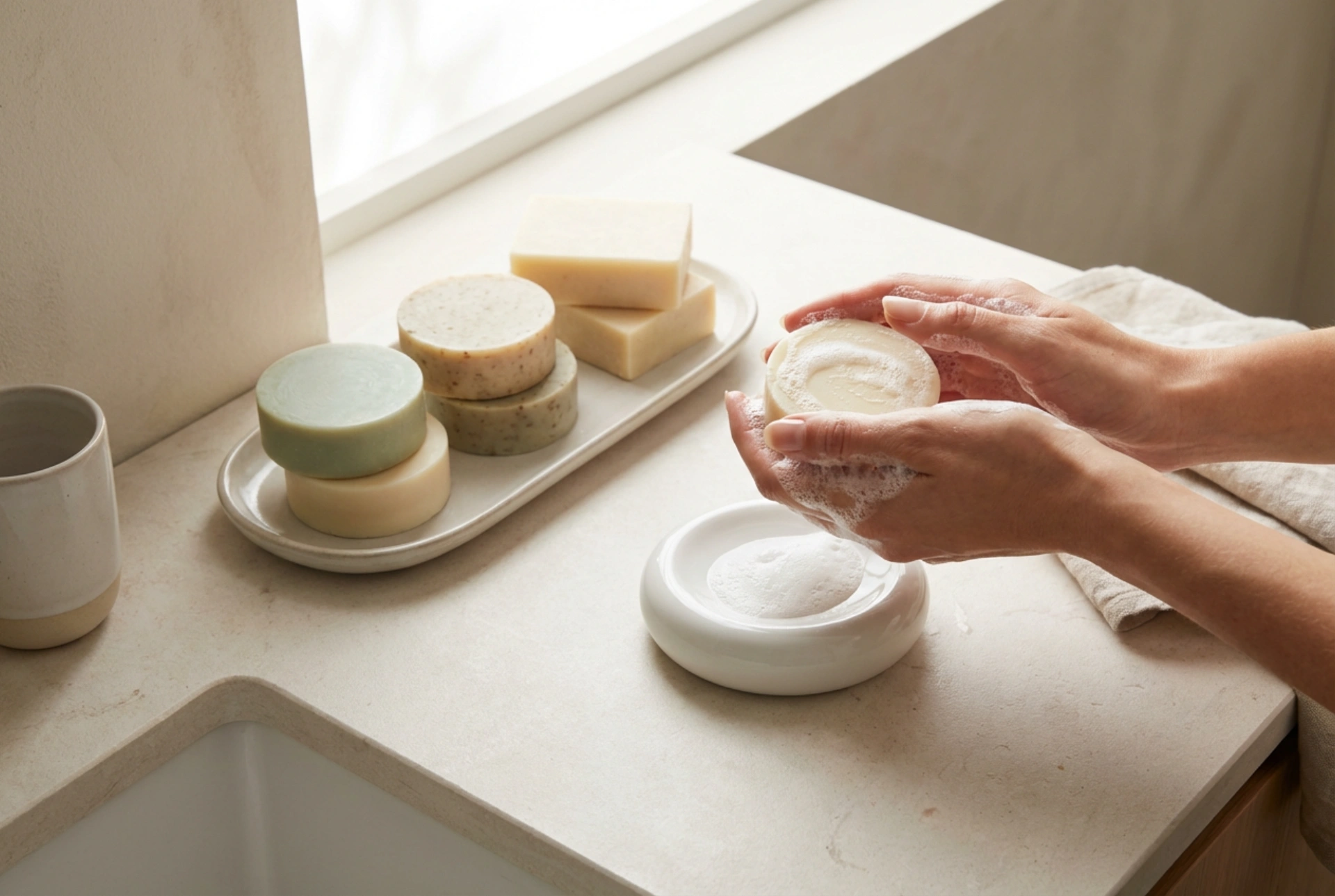 Săpun solid: alegerea, spumarea și păstrarea fără înmuiere