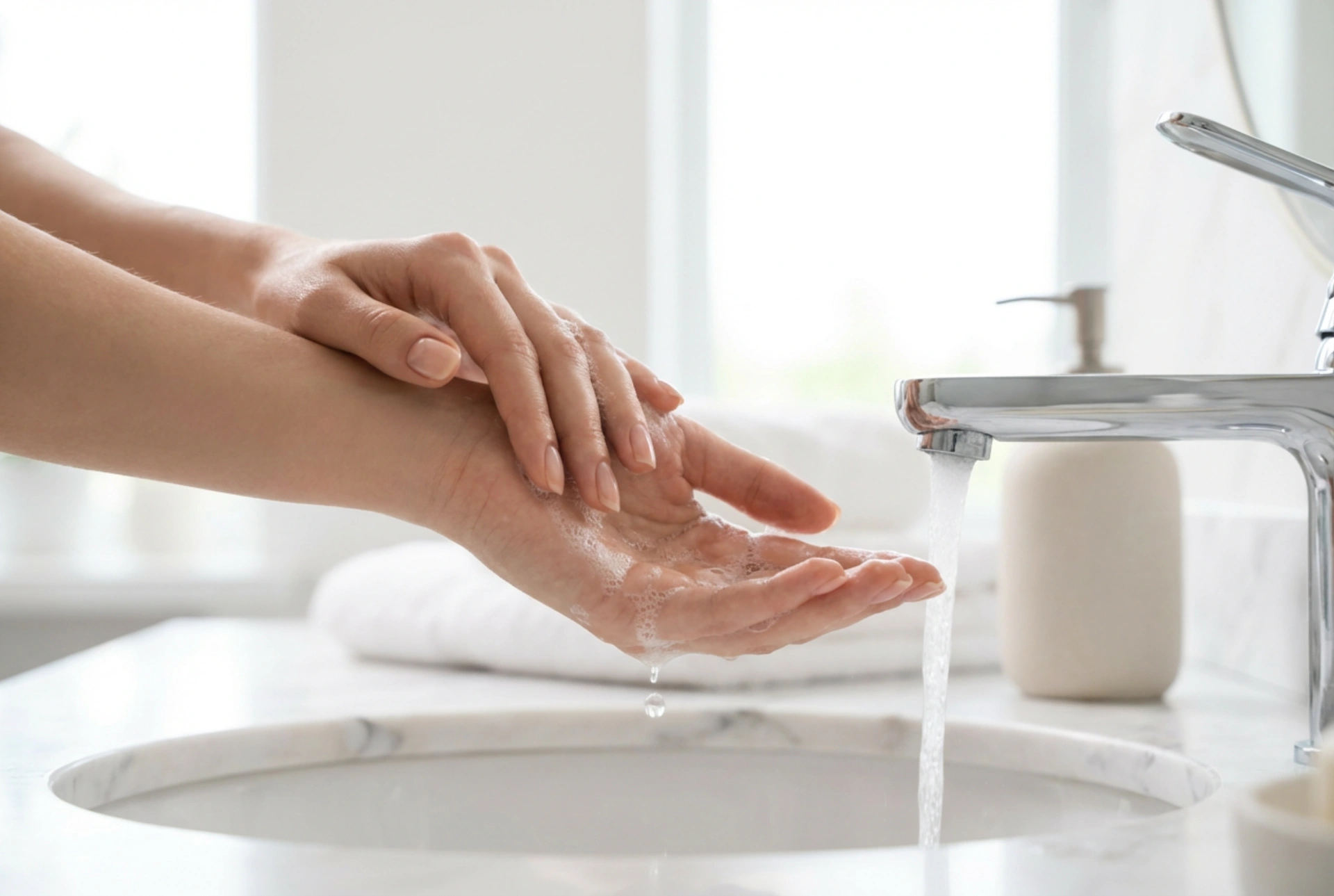 Săpun natural lichid: compoziție, pH și tehnica de spălare a mâinilor