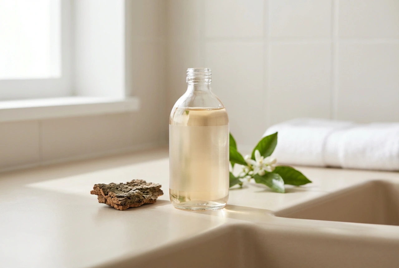 Gel de igienă intimă cu scoarță de stejar: curățare delicată și utilizare