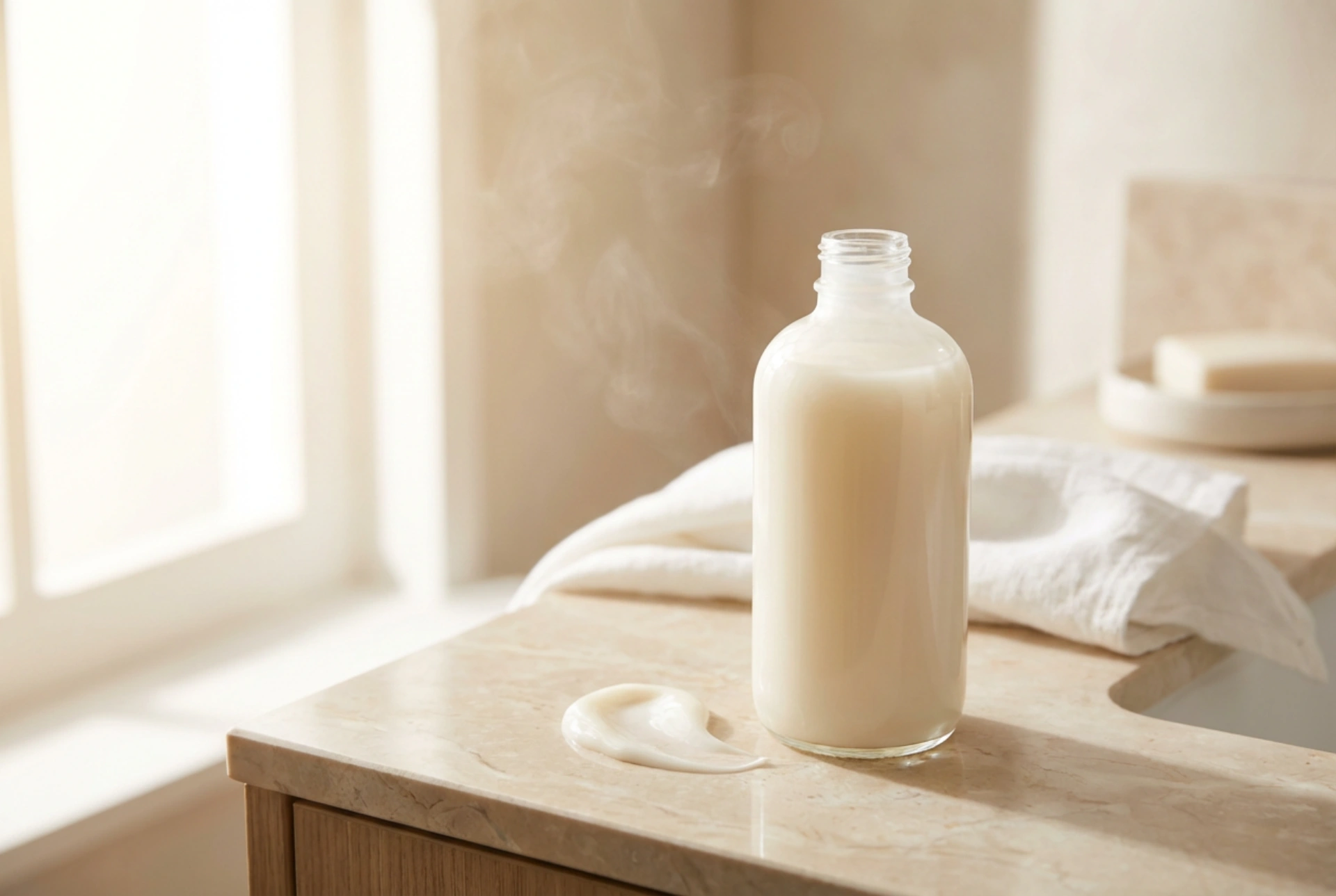 Gelul de duș cremos: curățare delicată și protecția barierei cutanate