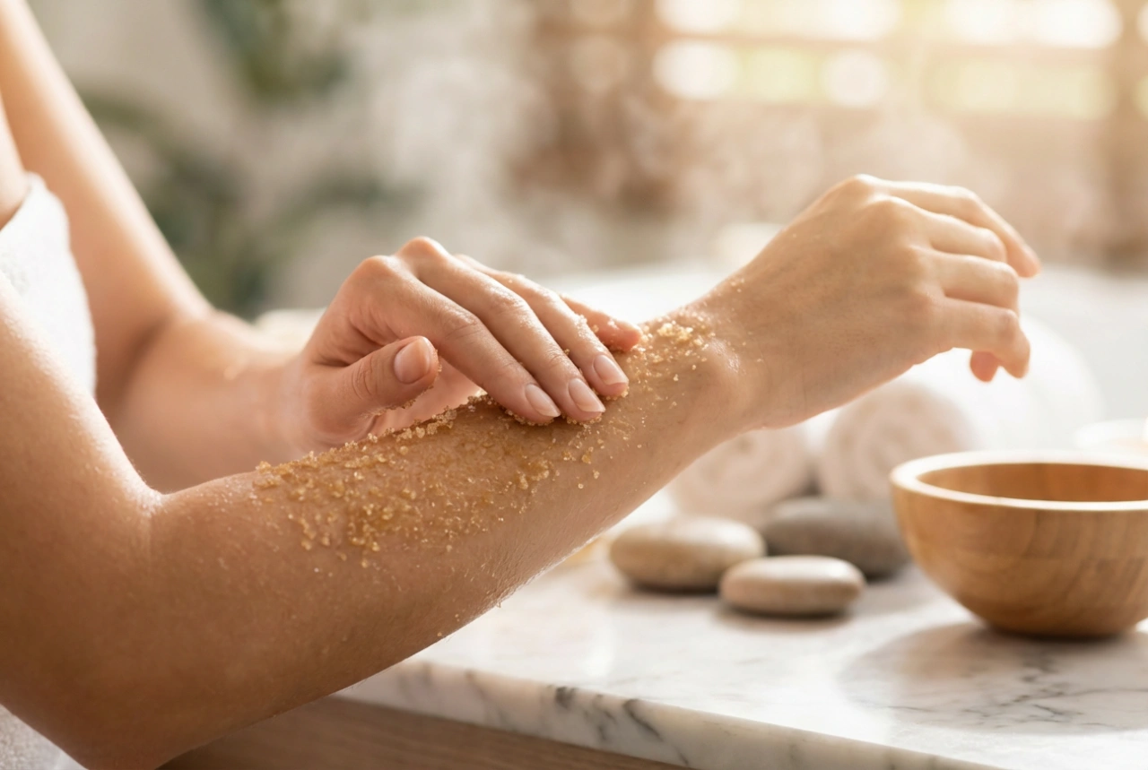 Cum să realizezi un peeling corporal acasă: frecvență, tehnică și îngrijire