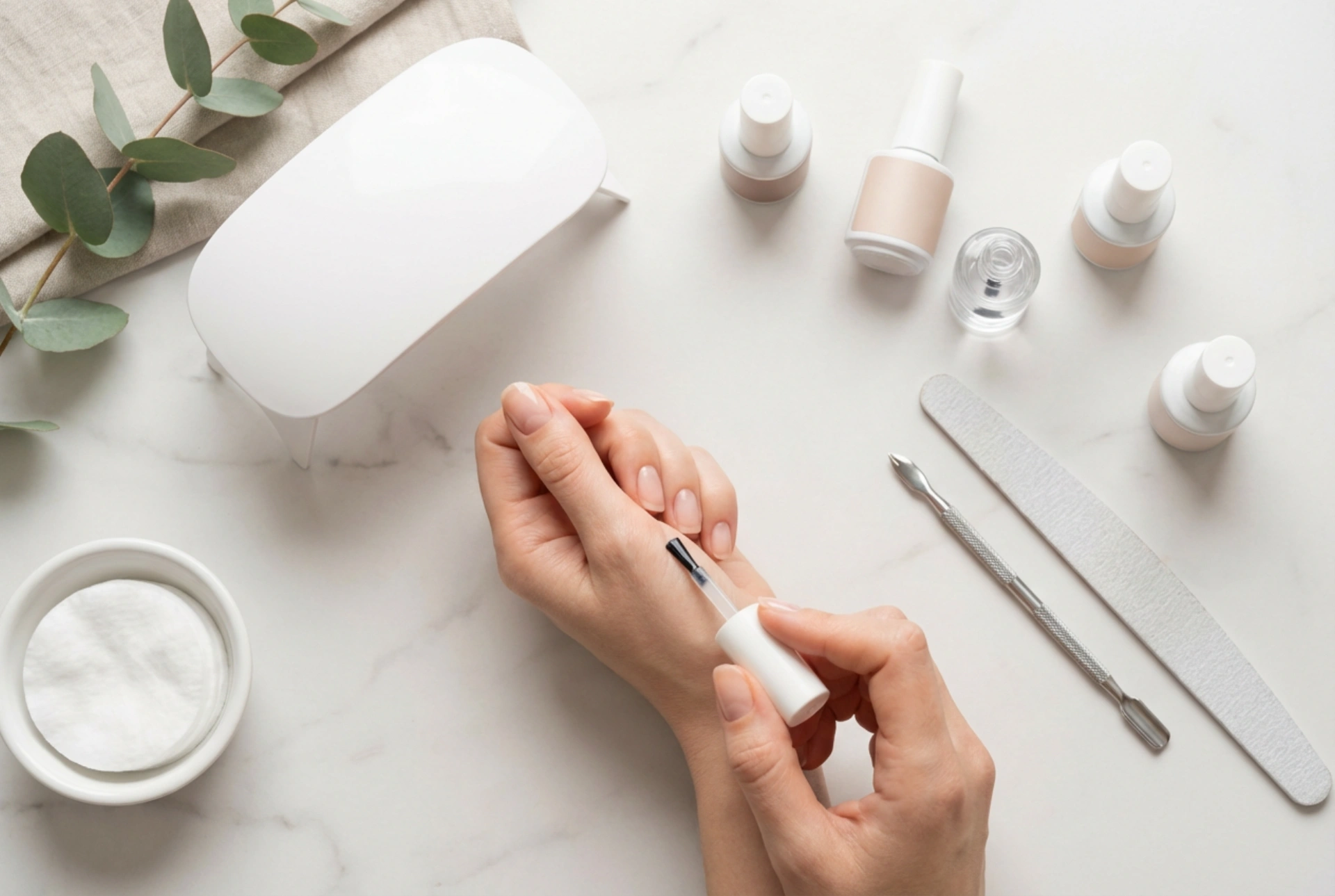 Kit de pornire pentru unghii cu gel: prima stilizare pas cu pas