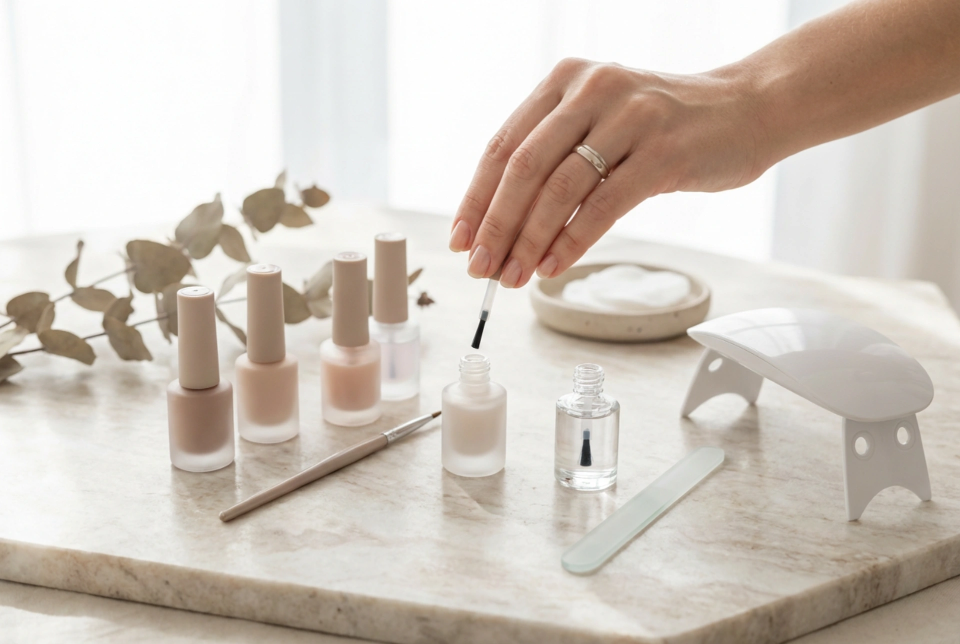 Oje cu gel fără urme: pregătirea unghiei, aplicarea corectă și top coat-ul