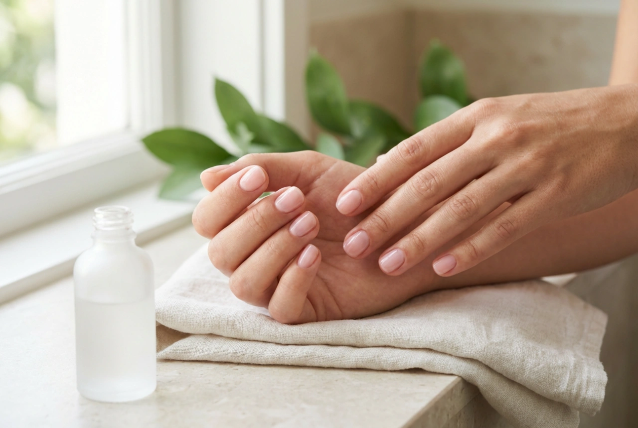 Manichiură semipermanentă naturală: cum să obții un rezultat subtil și delicat