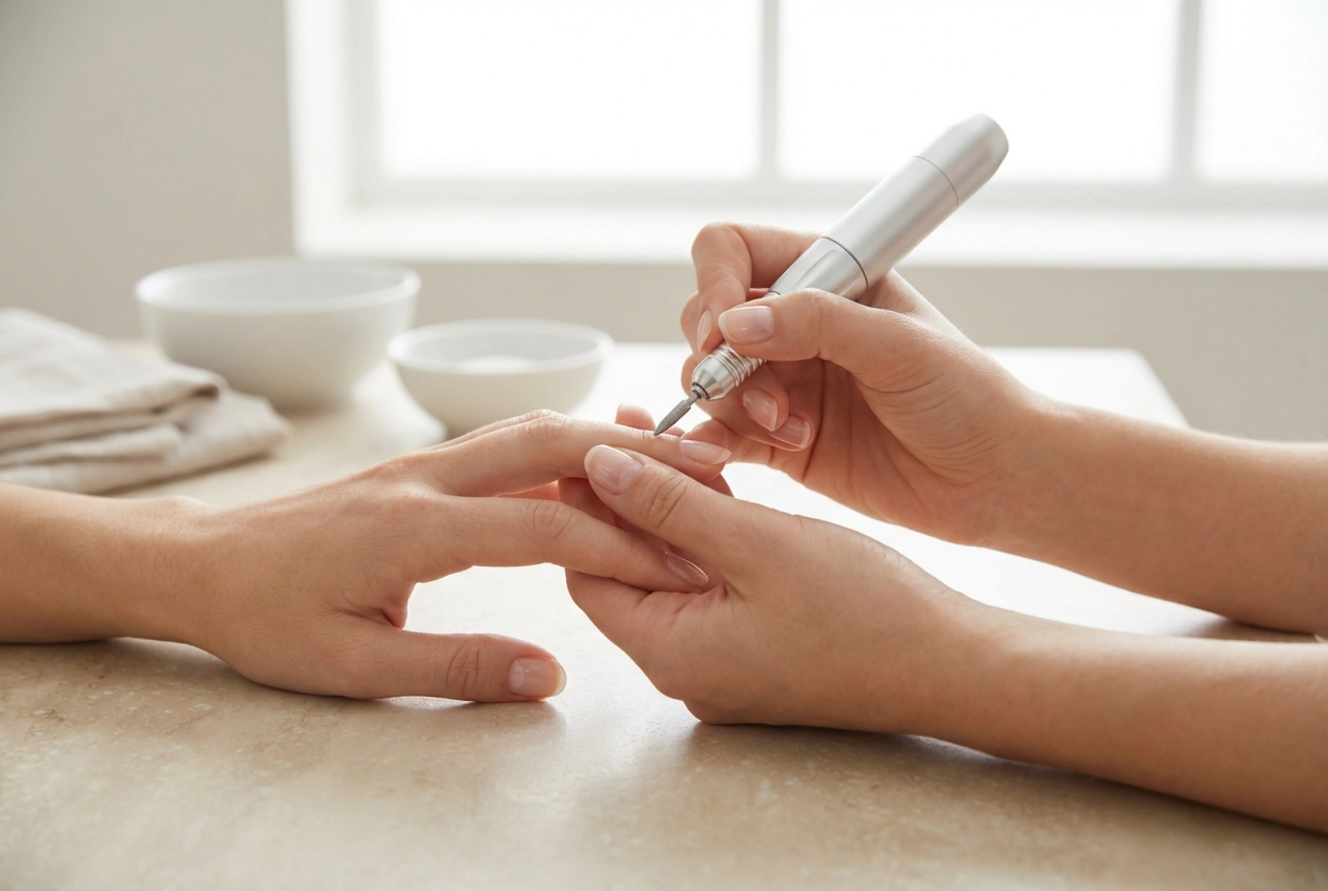 Freza pentru manichiură hibridă: îndepărtarea sigură a lacului și pregătirea plăcii unghiale